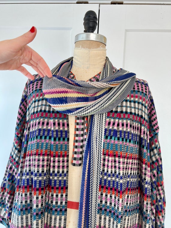 Vintage 1980s Missoni XS/S Balloon Sleeve Cardigan - image 9