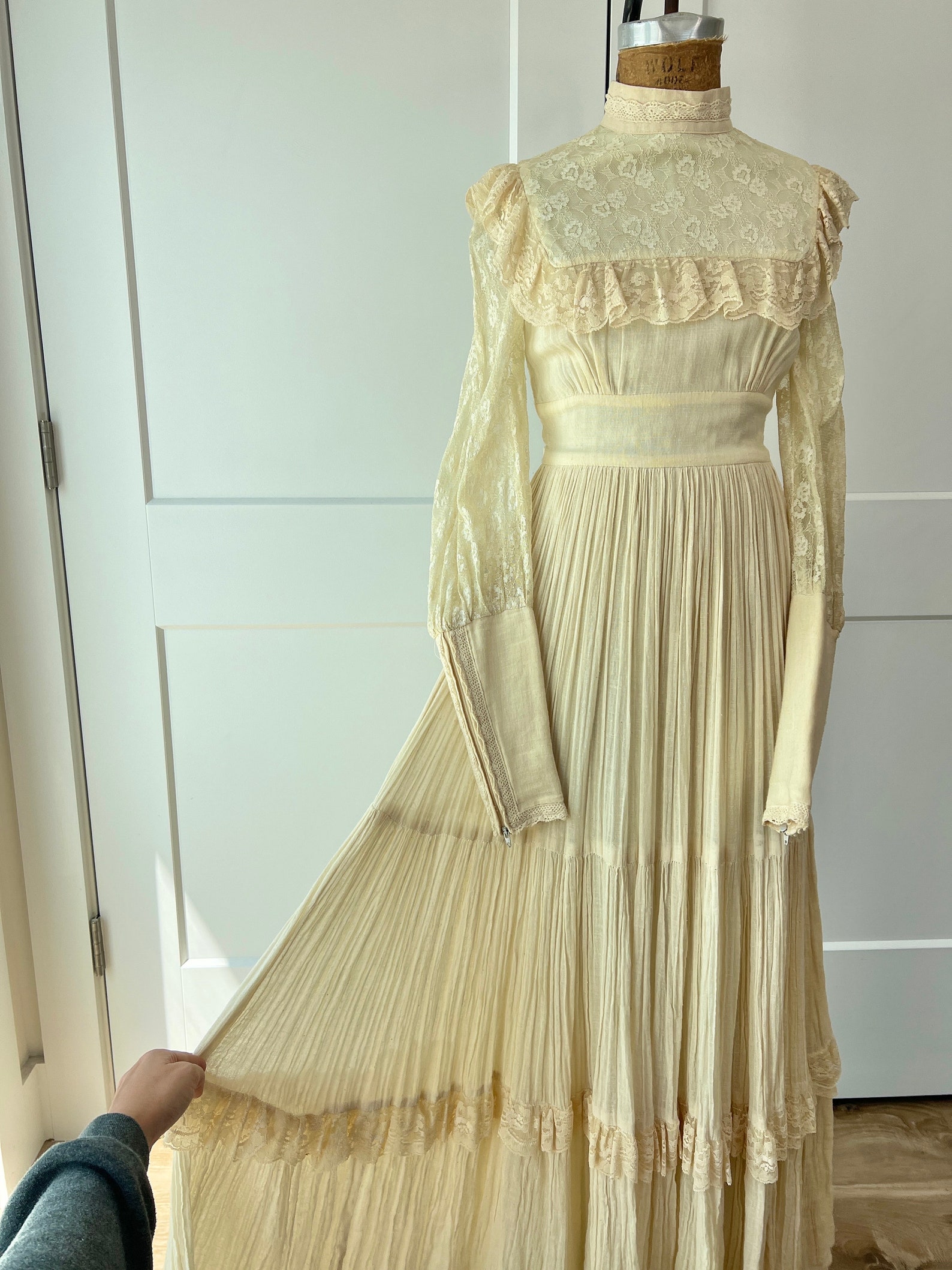 Rare Vintage 1970s Bohemian Gunne Sax Maxi Dress - Etsy