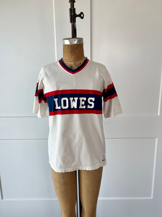 Vintage 1980s XS/S Lowes Athletic Sports Jersey