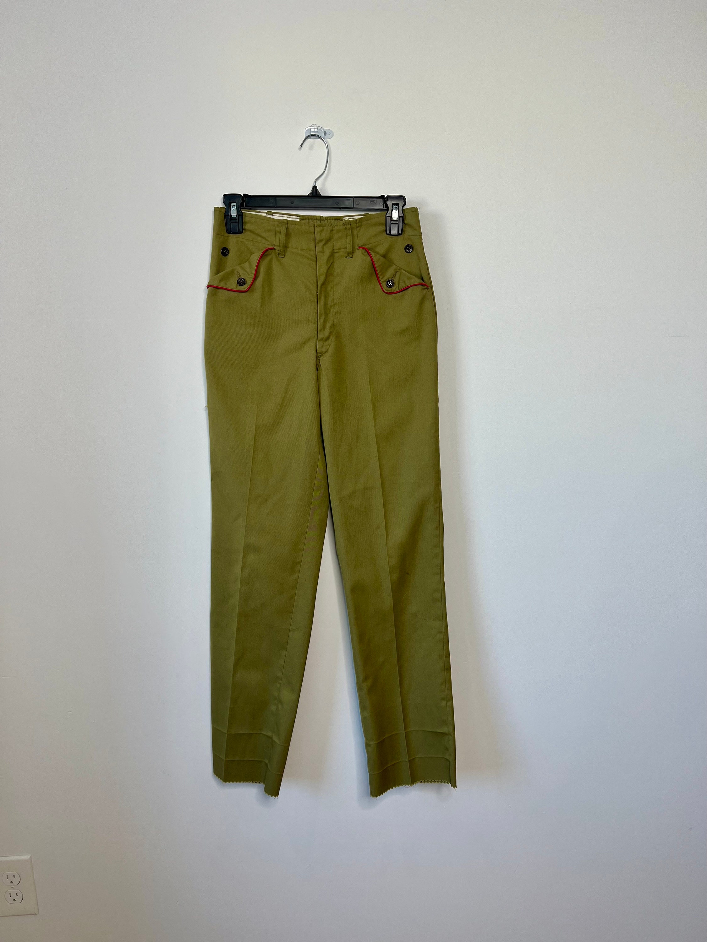 Vintage 1960s XS Boy Scouts of America Uniform Trousers - Etsy