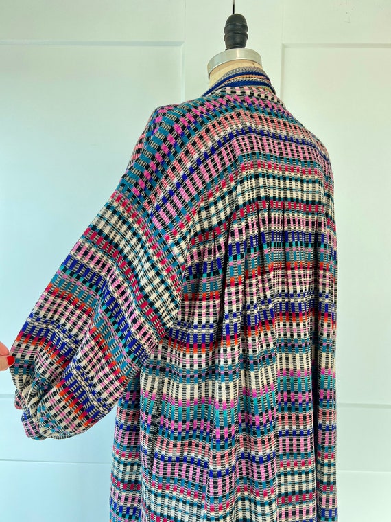 Vintage 1980s Missoni XS/S Balloon Sleeve Cardigan - image 7