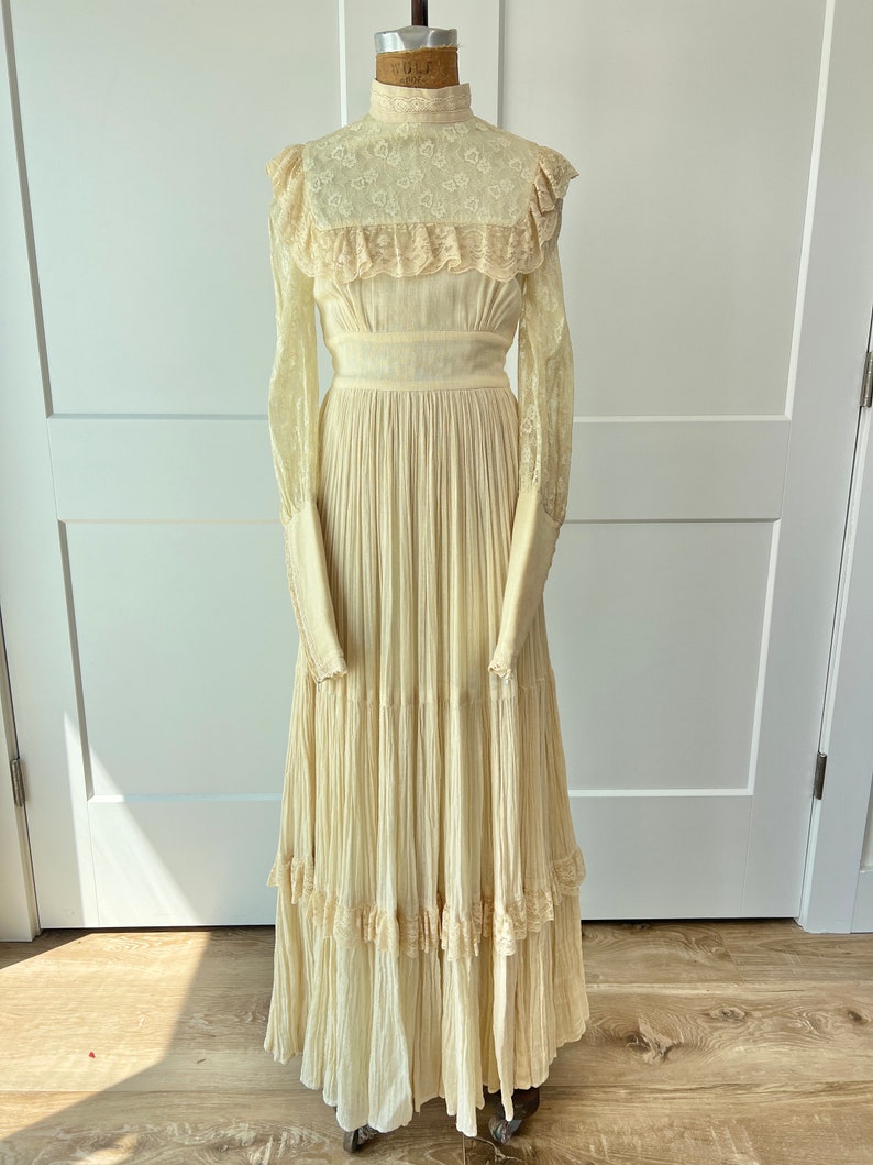 Rare Vintage 1970s Bohemian Gunne Sax Maxi Dress - Etsy