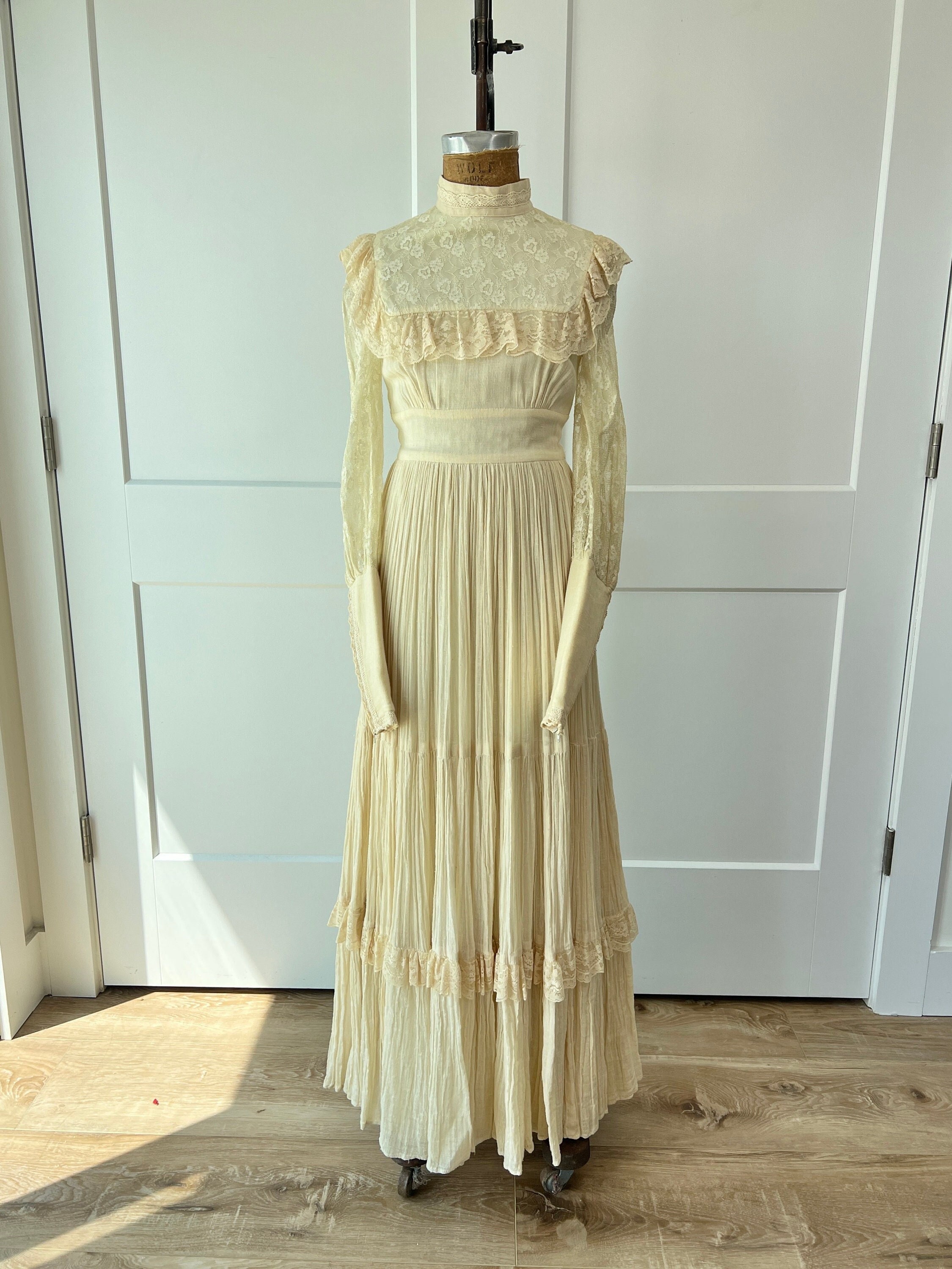 Rare Vintage 1970s Bohemian Gunne Sax Maxi Dress - Etsy