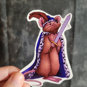 Sir Mouse Weatherproof Vinyl Sticker