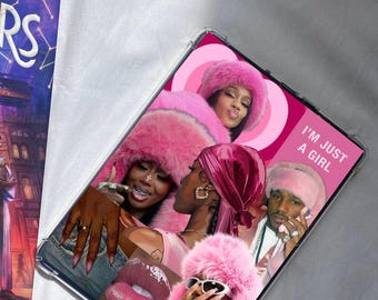Rosa Kindle Tapete, E-Reader Einleger (Digitaler Download)