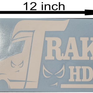TRAKAS HDSPM Car Decal Sticker Different Colors 6&quot; x 12&quot;