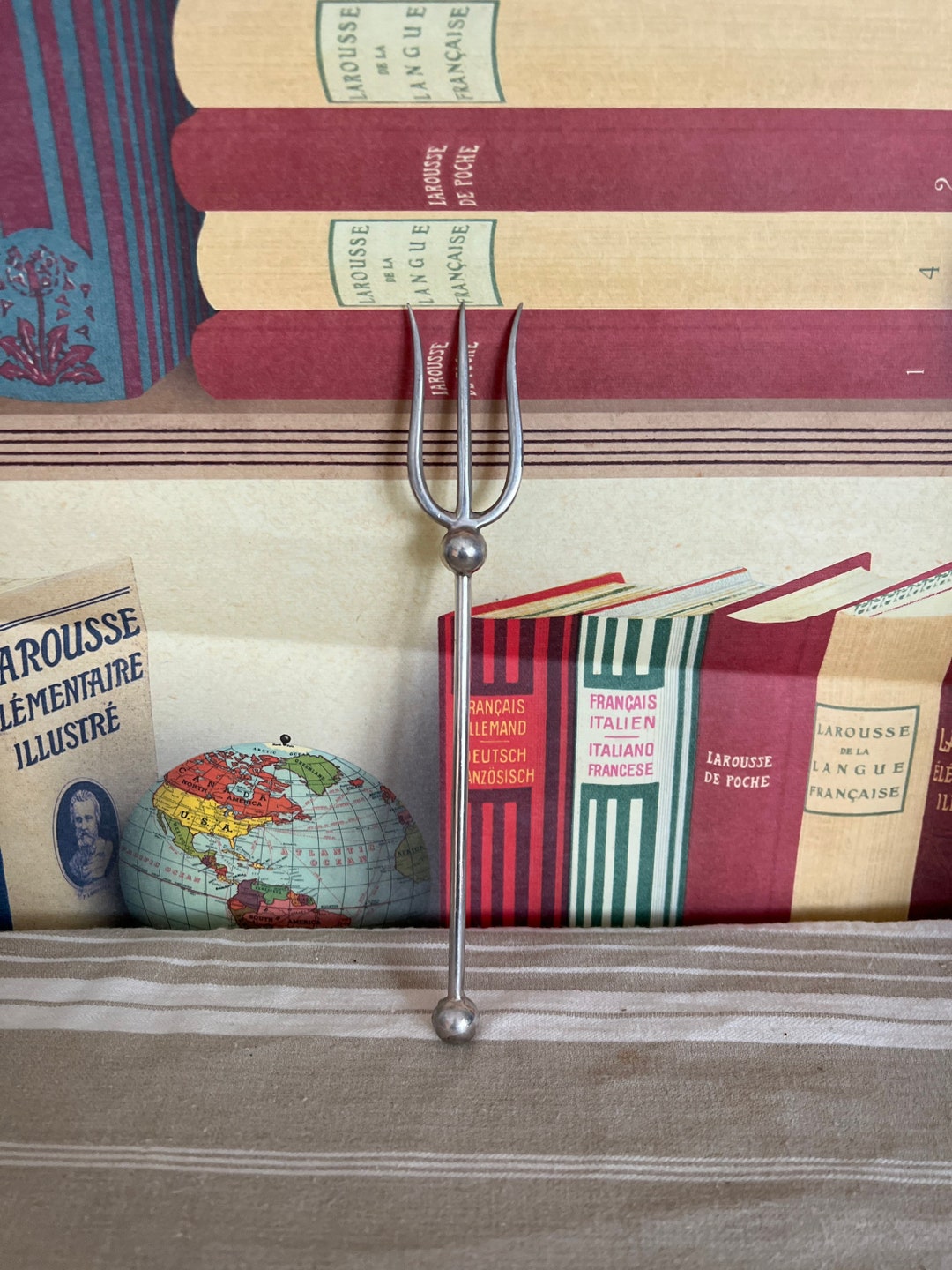 Victorian Silver Plated Bread Fork: Antique Buffet Server - Etsy