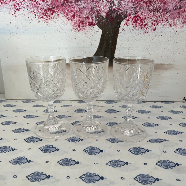 Lead Crystal Glasses Etsy UK