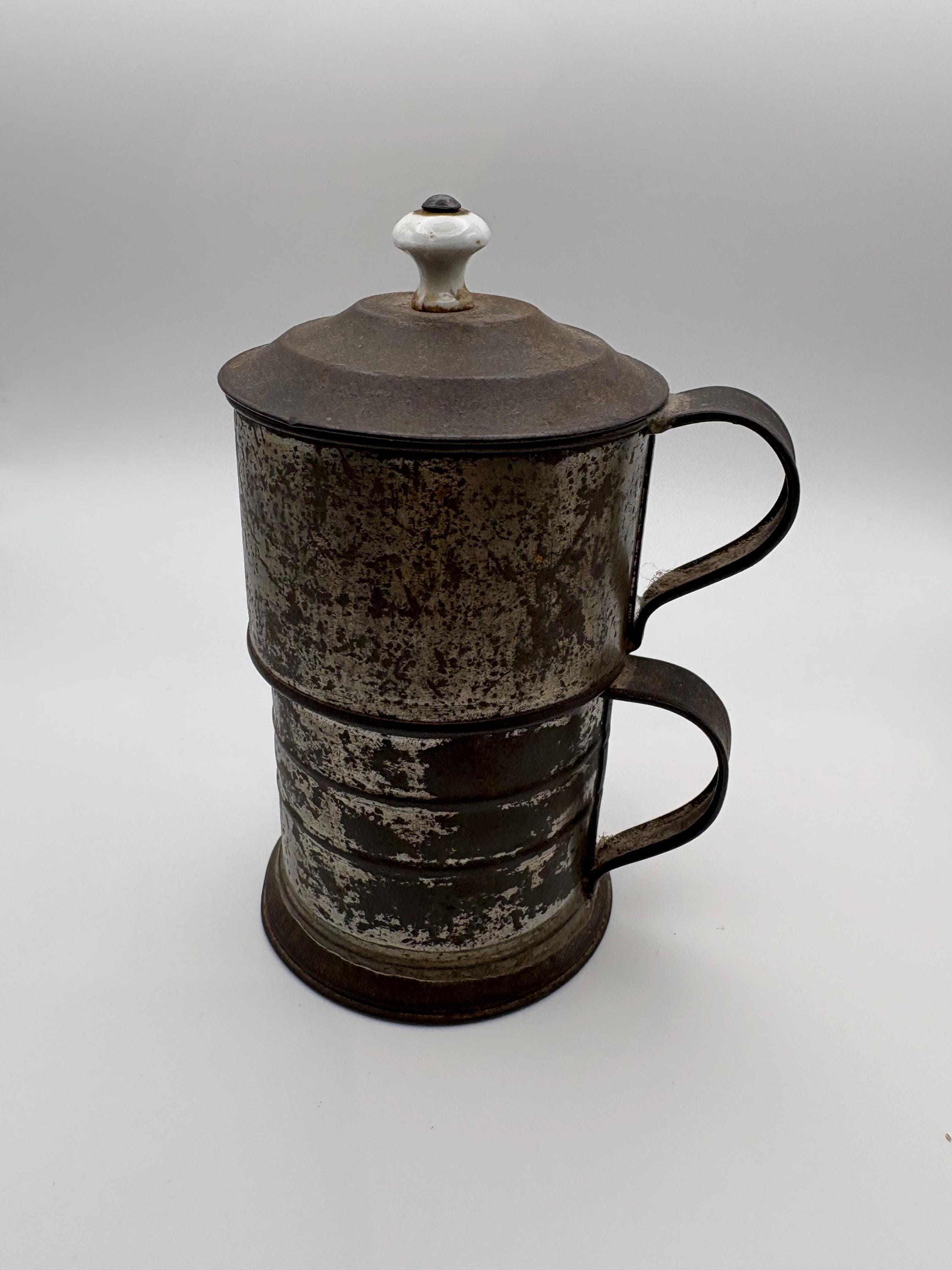 Vintage Aluminium Mug Cup - Etsy