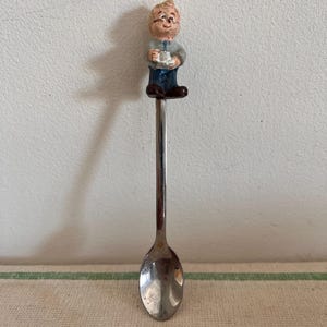 An original vintage  Tetley teabags spoon
