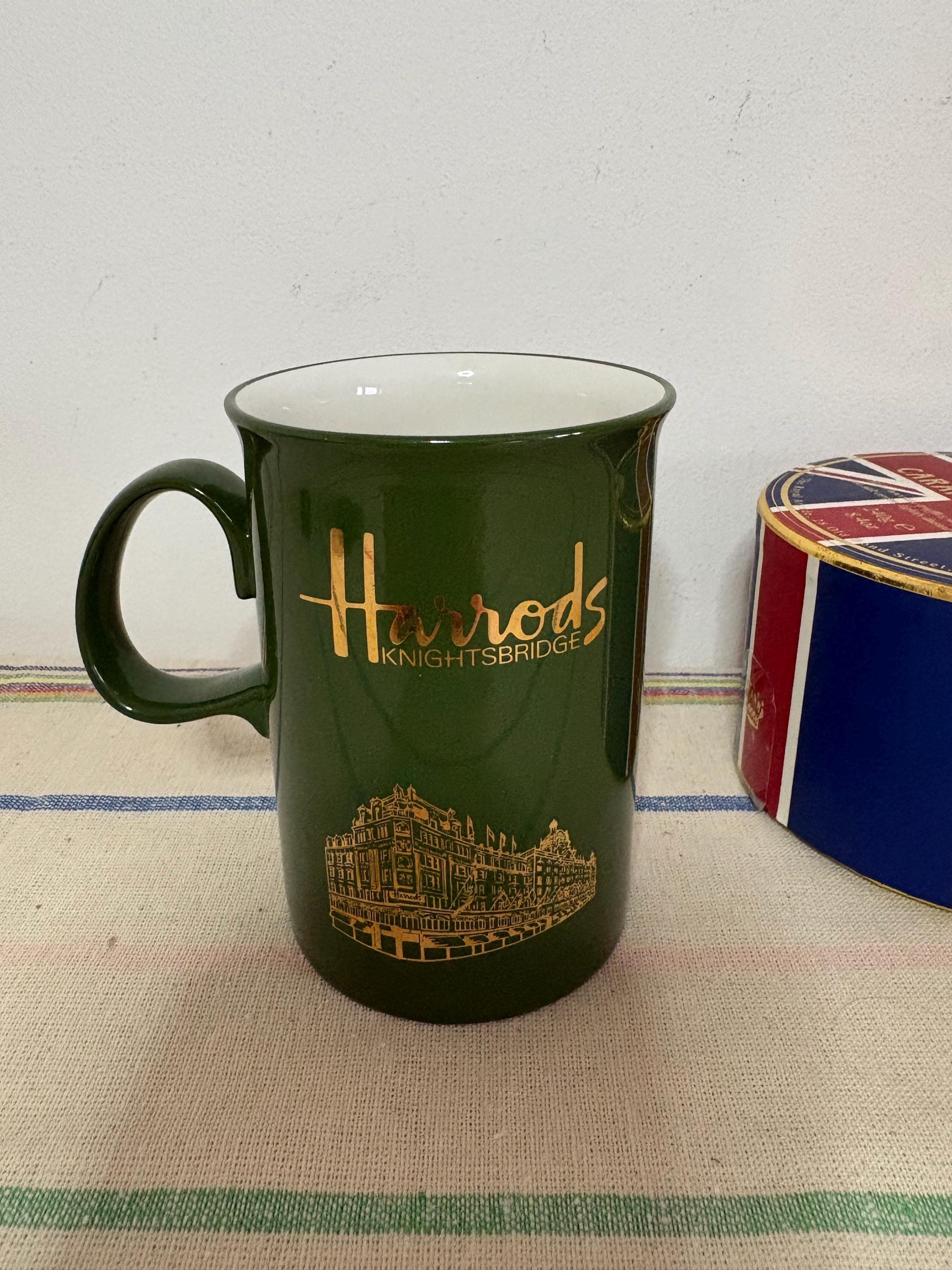 Harrods ダークグリーン 保存容器