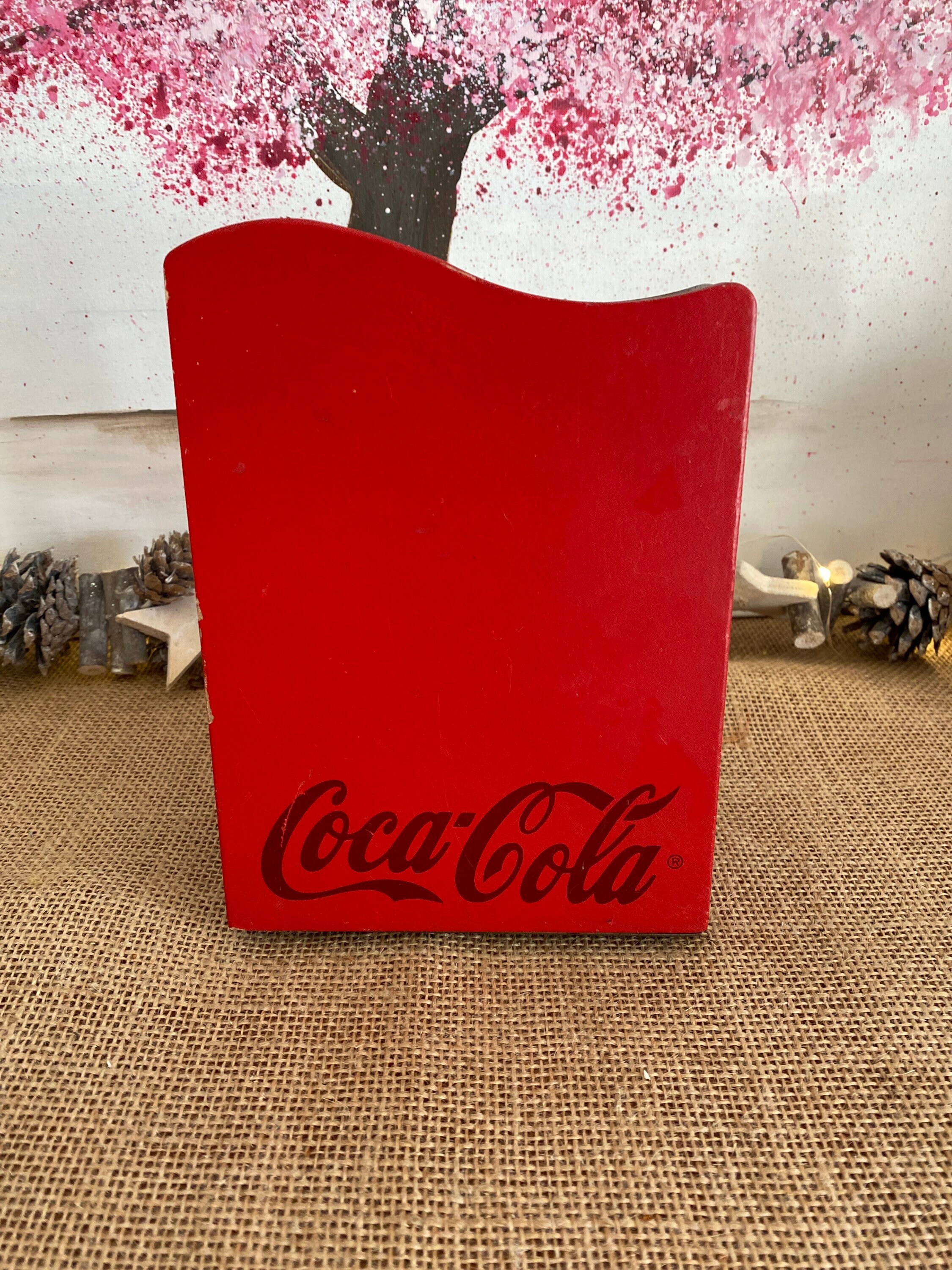 珍しいレトロなコカコーラブランドの1950年代のダイナーナプキン