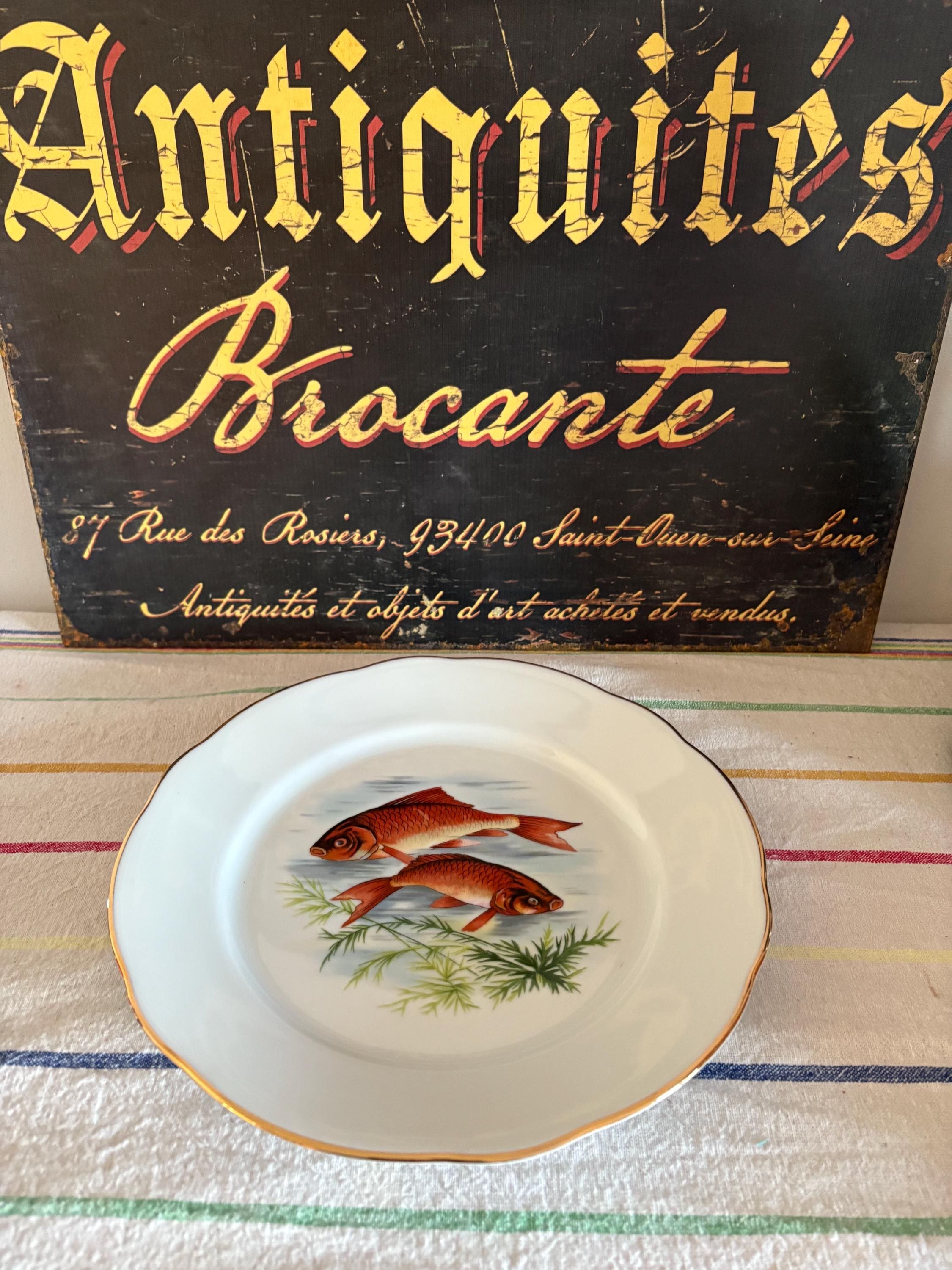 A Beautiful Condition French Vintage Apilco White Porcelain 1950s