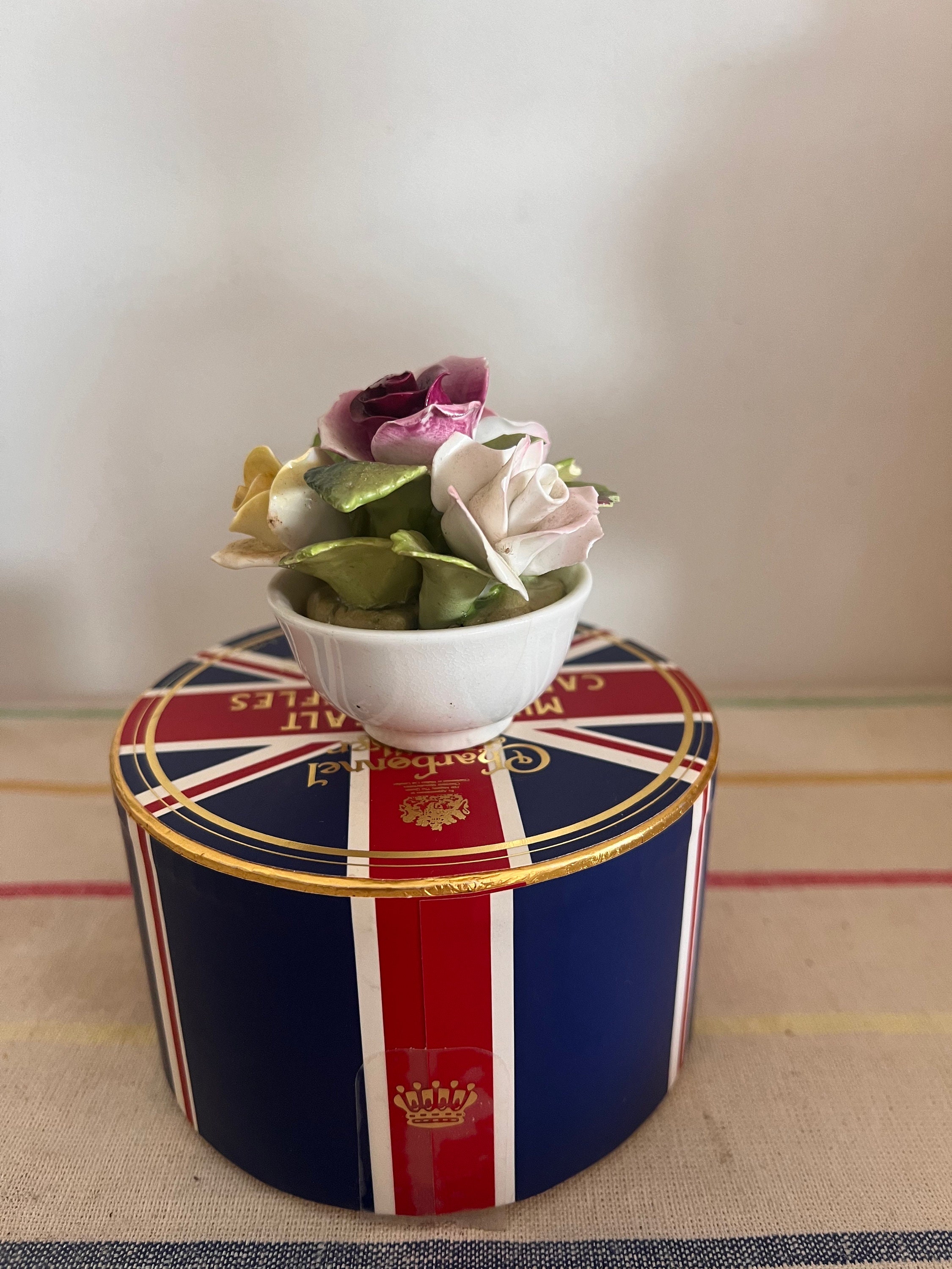 Coalport Flower Basket - Etsy