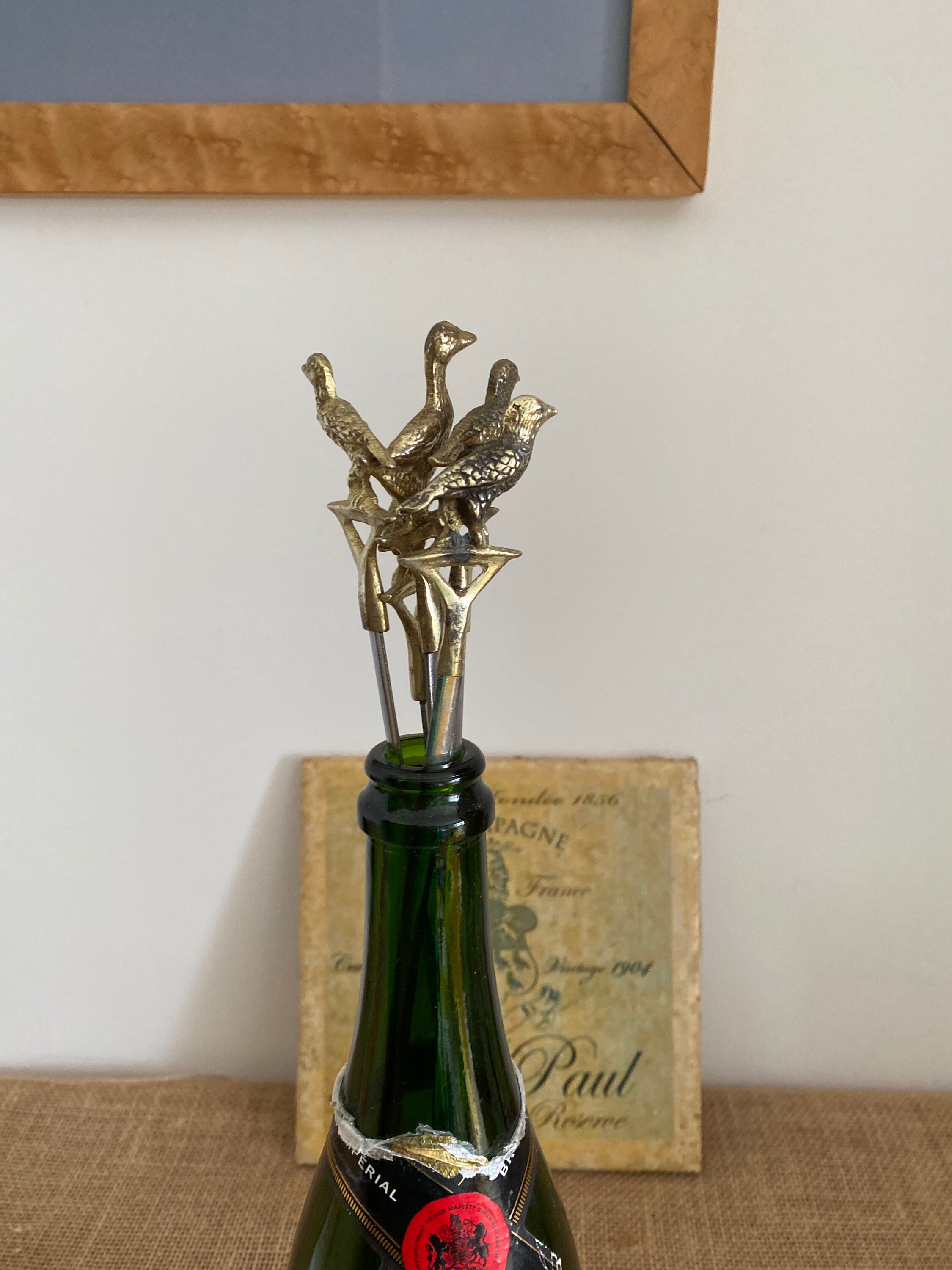 Juego de 5 brochetas de kebab de barbacoa de diseño de aves | Etsy