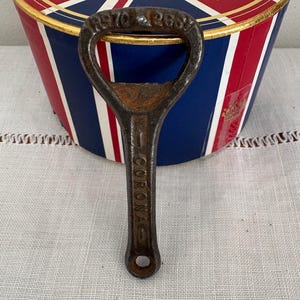 An original vintage Corona  steel bottle opener