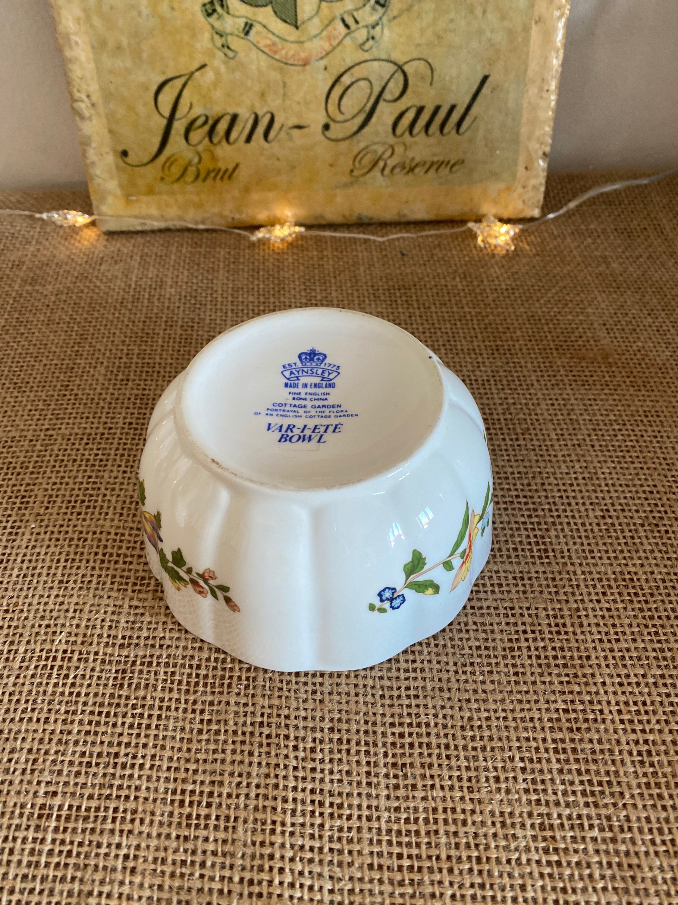 エインズレイ コテージ ガーデン ファイン ボーン チャイナ フラワー