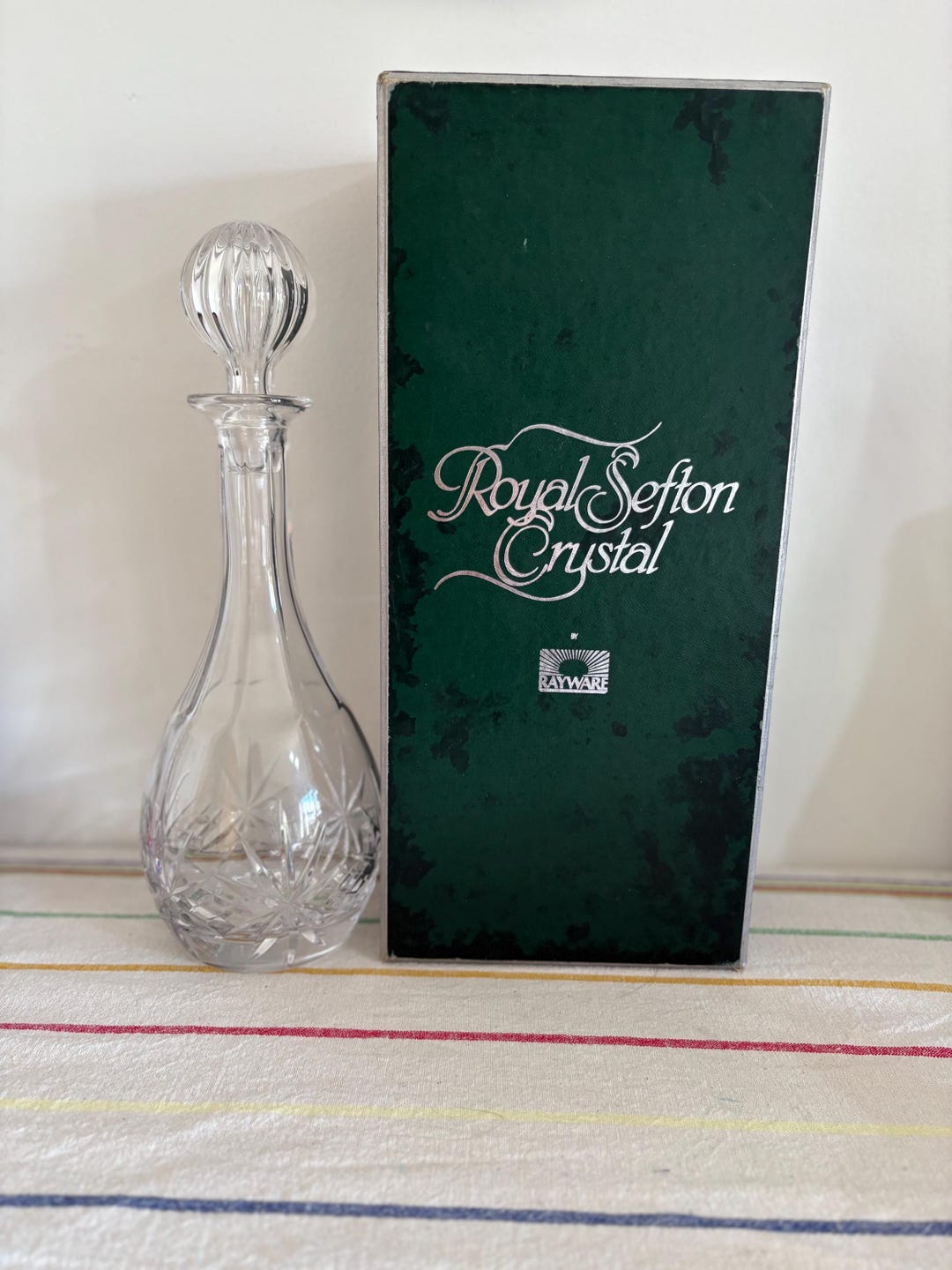 A Substantial Weight Royal Sefton Rayware Excellent Condition Vintage ...