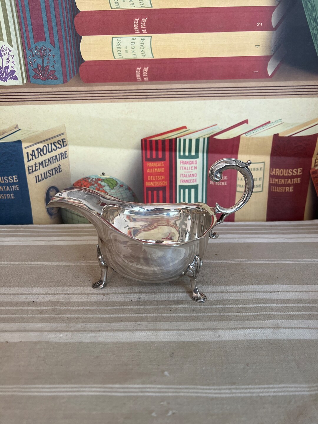 A James Dixon and Sons Silver Plated EPNS Antique, Antique Footed 1/2