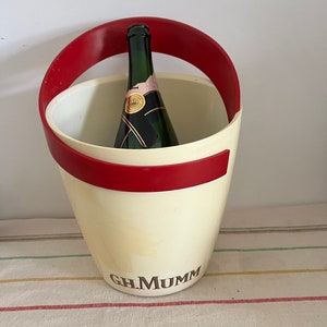 Seltener französischer Vintage Patrick Jouin G.H. Vintage Champagnerkübel /Kühler/Eiskübel von Mumm
