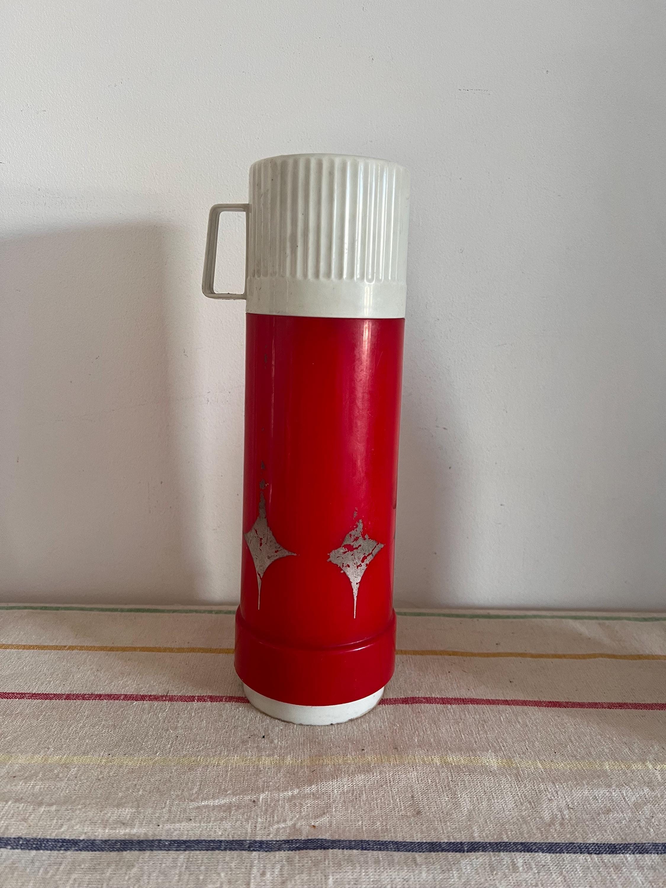 Thermos Rotpunkt Dr. Zimmermann Rouge Vintage Des Annees 70 West Germany