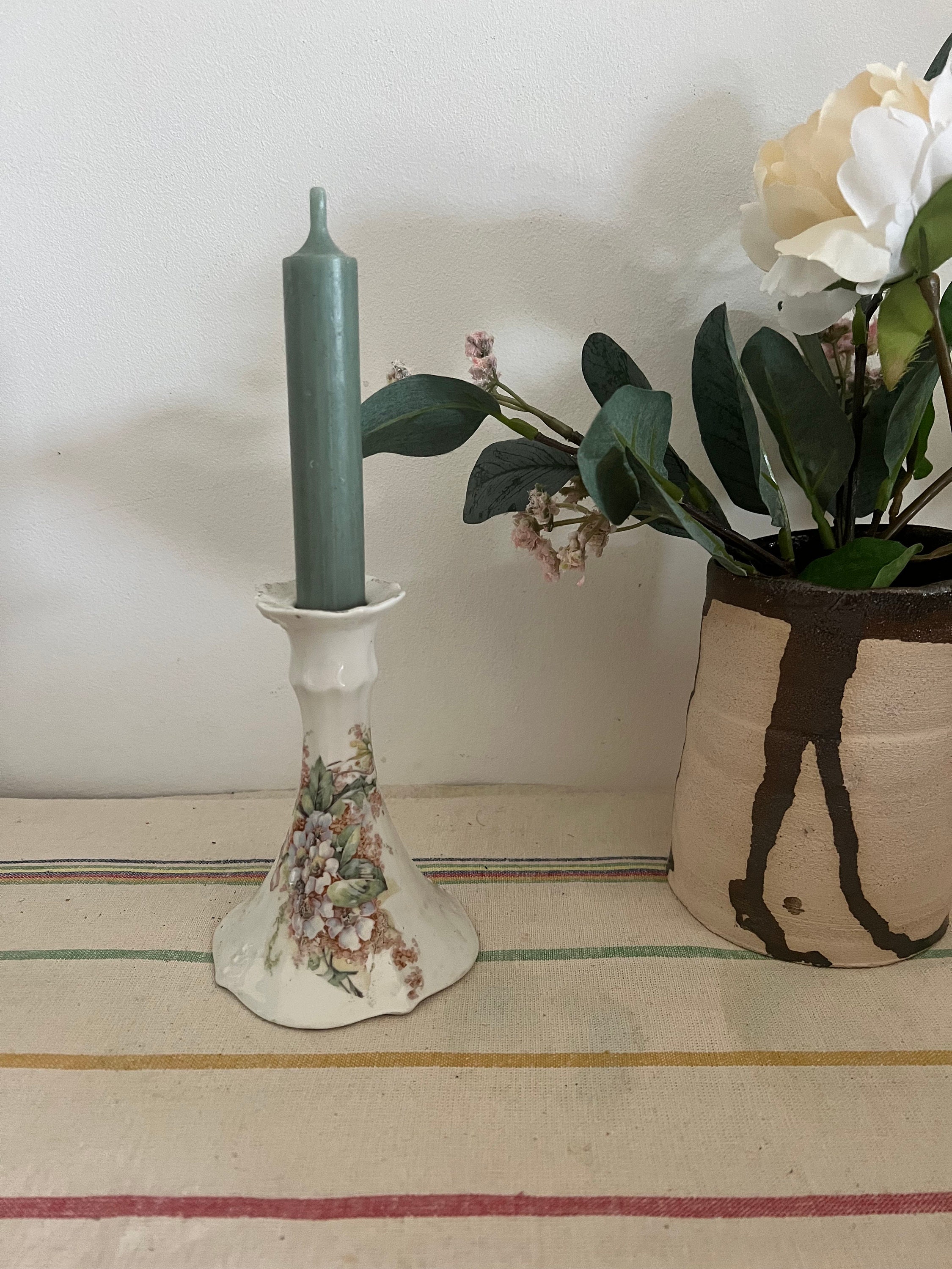 ペルー陶器　民芸品　ヴィンテージ　魚オブジェ　キャンドルホルダー ペルー陶器民芸品ヴィンテージ魚オブジェキャンドルホルダー