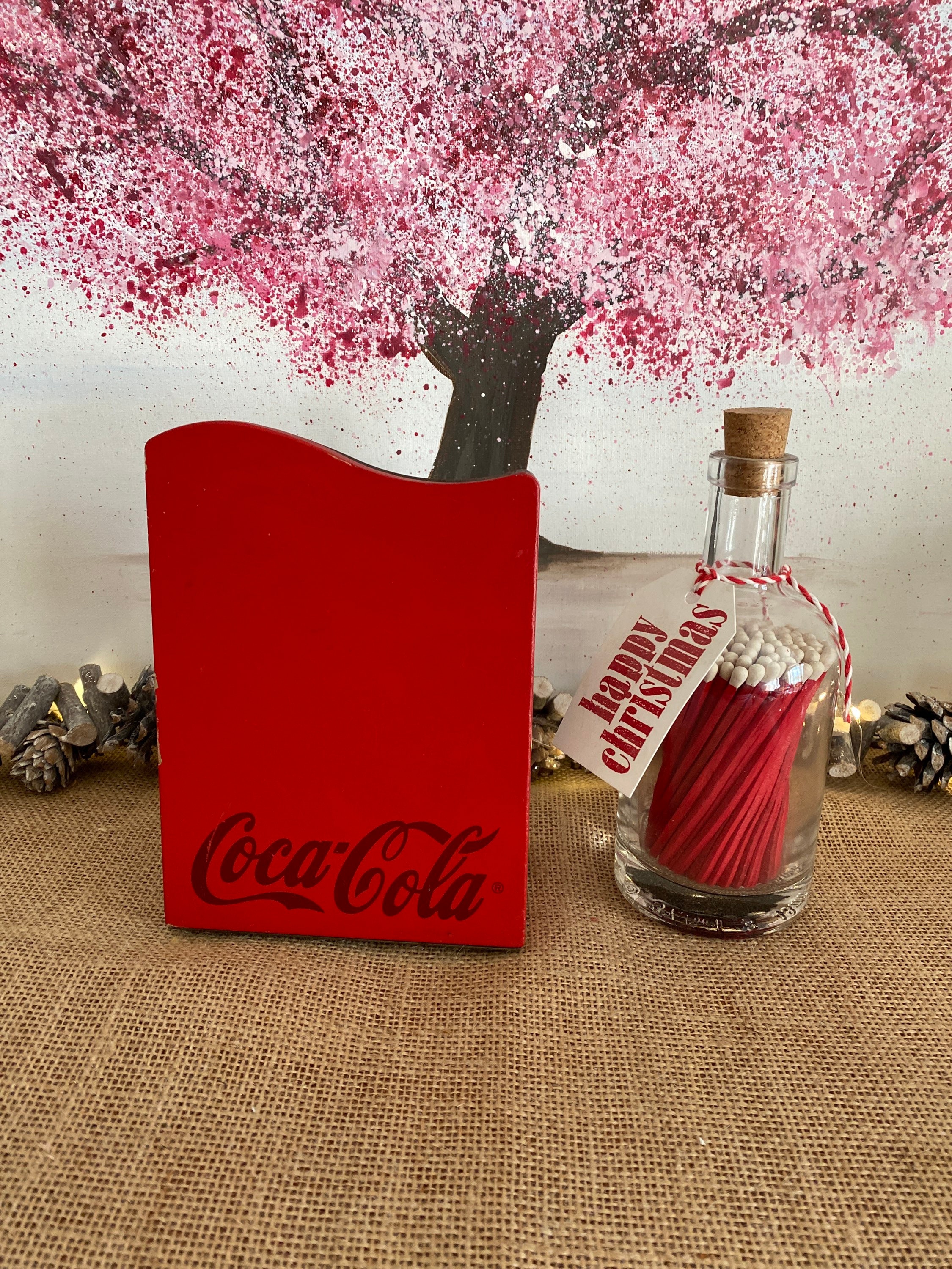 未使用 コカ・コーラ デイナー ナプキンホルダー 希少 Coca-Cola