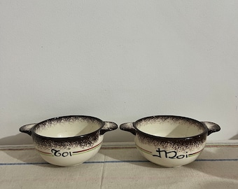 アンリオ・カンペール フランス製ファイアンス焼き ポランジェ