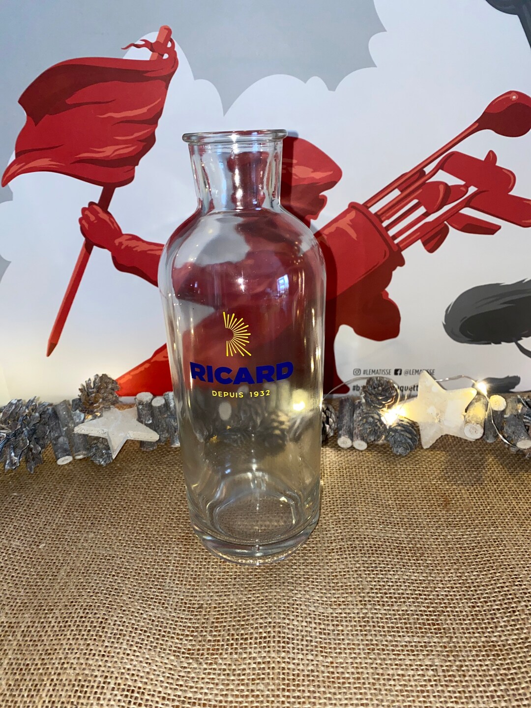 A Rare Vintage French Ricard Water Carafe to Serve Water With Pastis - Etsy