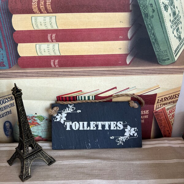 French Toilette Sign - Etsy