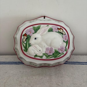 Vintage Le Cordon Bleu Rabbit Mold – Franklin Mint Wall Decor