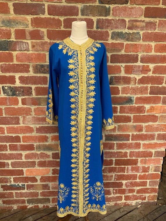 Ladies Vintage 1970s Kaftan / Sergeant Pepper Coat
