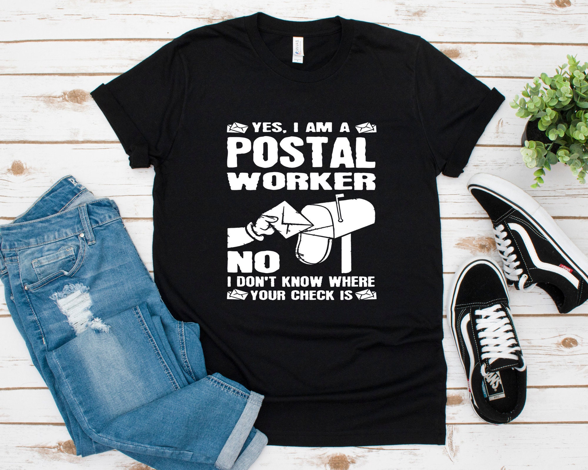 Postal Worker Shirt Funny Postal Worker Shirt USPS Shirt Etsy