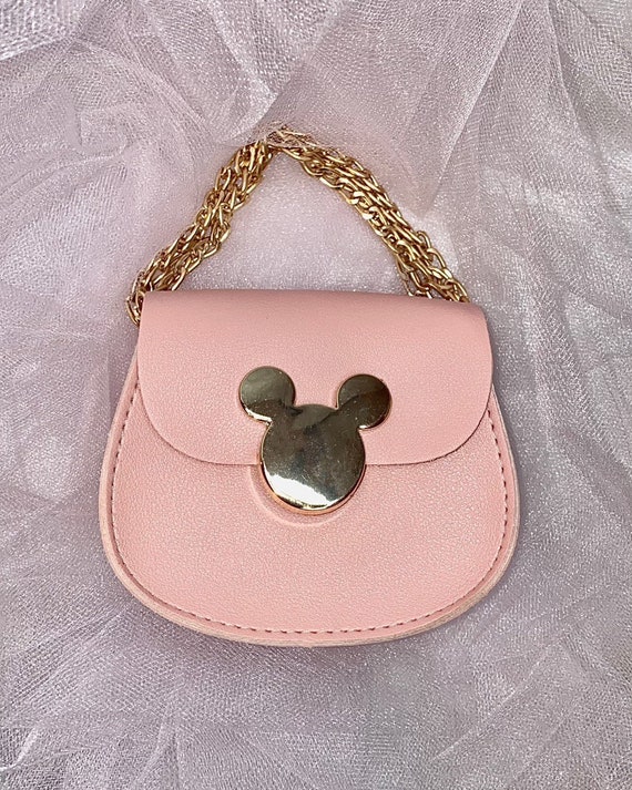 Mini Mickey Mouse purse in Pink Red Black White Etsy