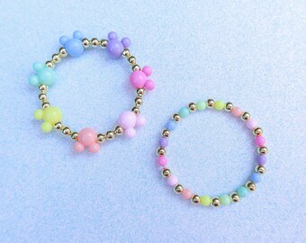 Rainbow Musse-armband i 14k inspirerade av färgernas värld