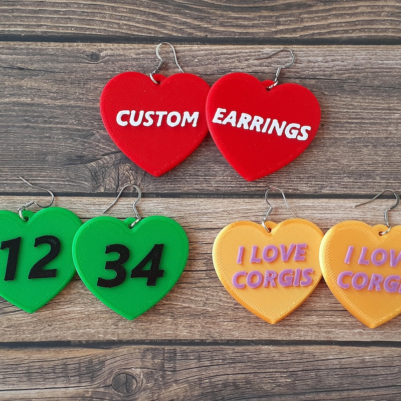 Embroidered Statement Handcrafted Earrings