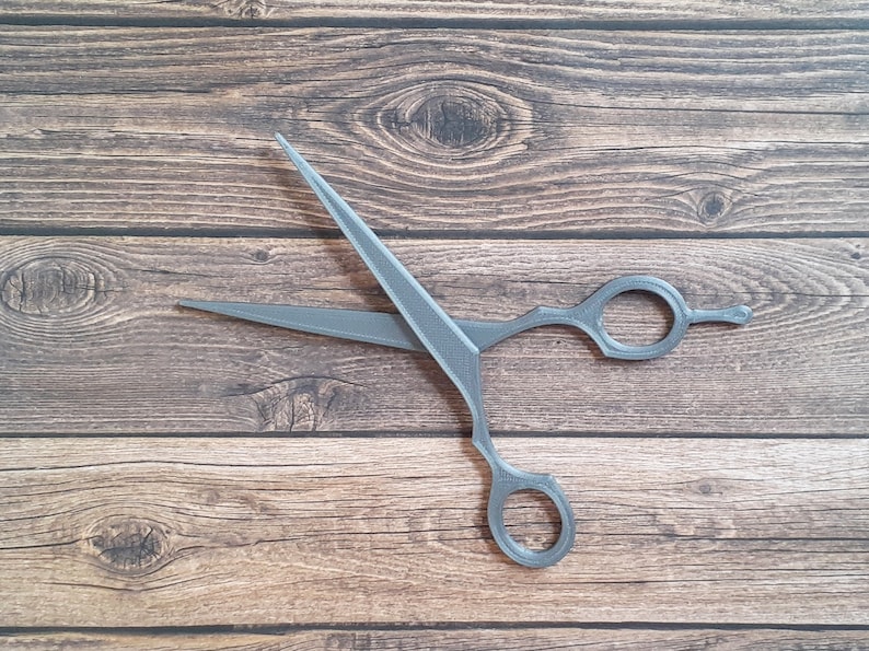 Hair Stylist Scissor Hair Pins, Set of 2, Personalized Gift, Thick or Thin Hair Bun Sticks, Fashion Statement, Gift for hairstylist bild 4