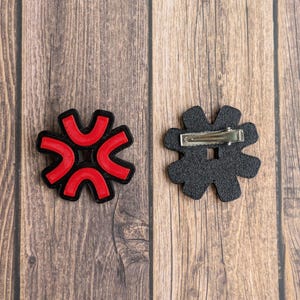 Anime Hair Clip, Anger Symbol - Cosplay Accessory - Angry, Upset, Frustrated - Cute Kawaii Fashion, Funny Hair Pin, Cross Popping Veins
