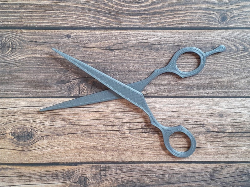 Hair Stylist Scissor Hair Pins, Set of 2, Personalized Gift, Thick or Thin Hair Bun Sticks, Fashion Statement, Gift for hairstylist bild 8