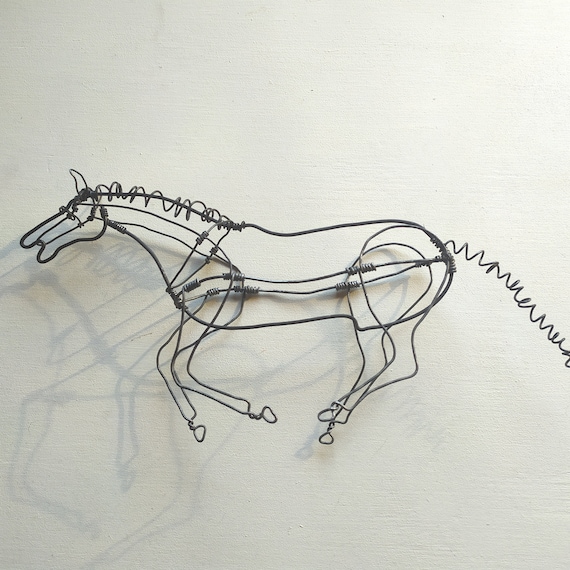 針金の動物・・馬 (モデル・小) - Etsy 日本