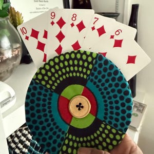 Card Game Holder in Various Prints
