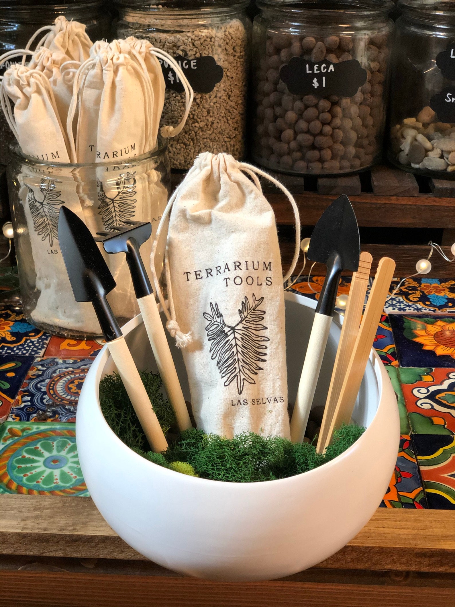 Terrarium Garden Tool Set Etsy