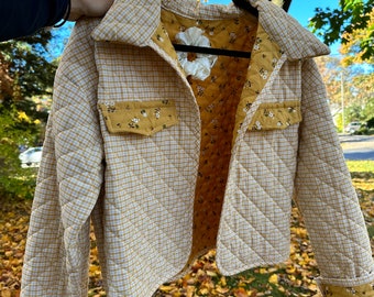 Handgemachte Upcycled Quilt Jacken