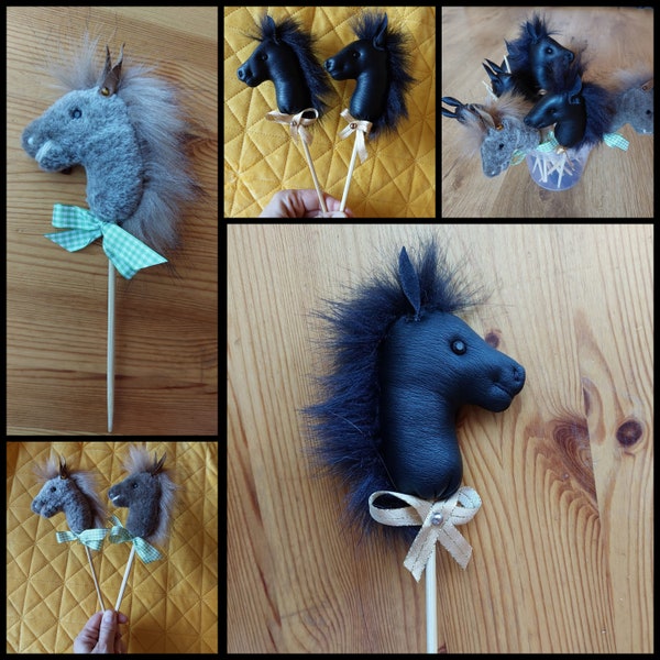 Wooden Stick Horse Etsy