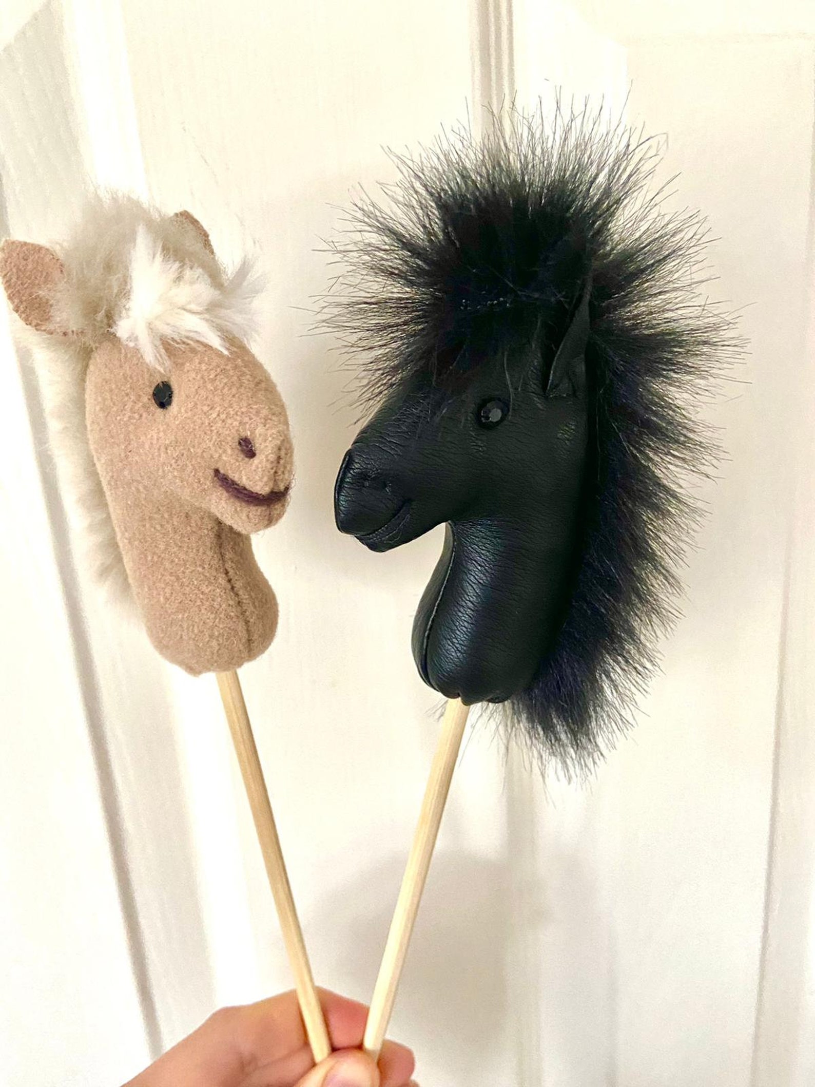 Mini Hobby Horse Stick Horse Upcycled Etsy