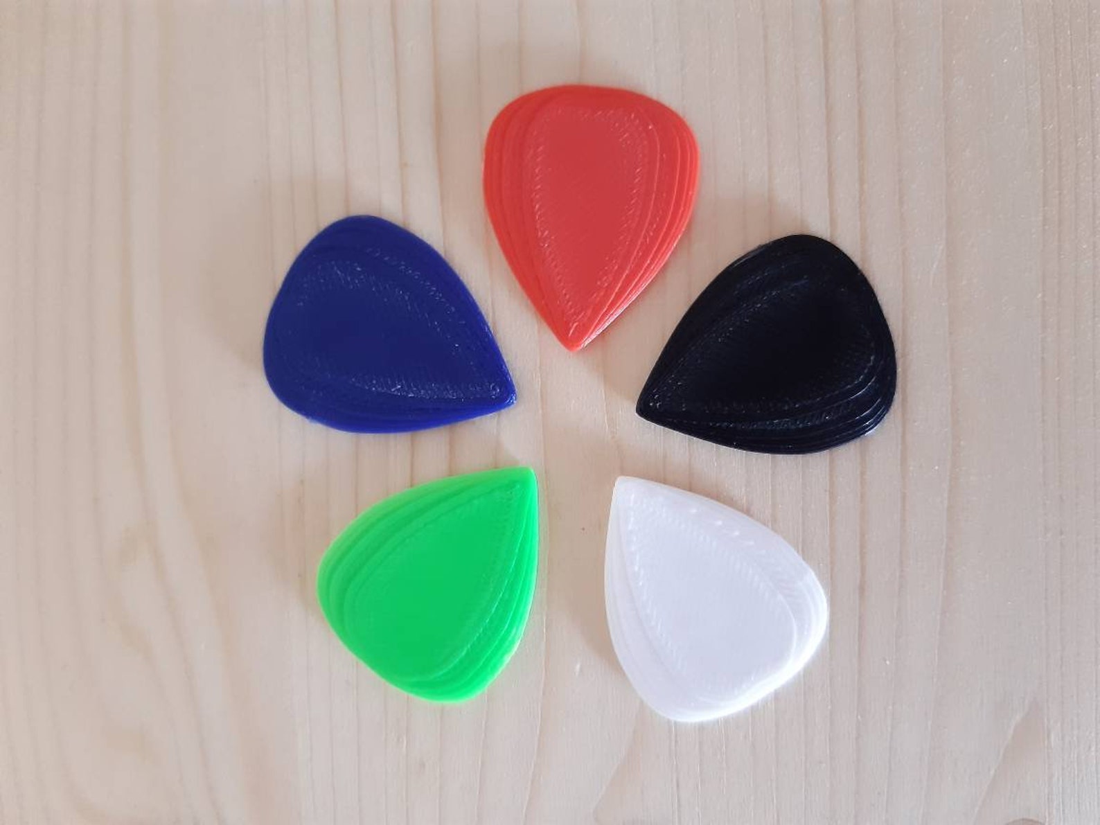 Thick guitar picks x5 x10 or x20 Etsy