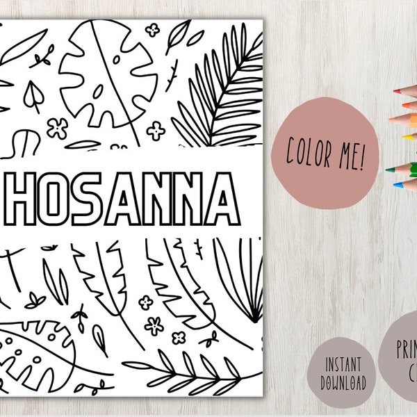 Hosanna - Etsy
