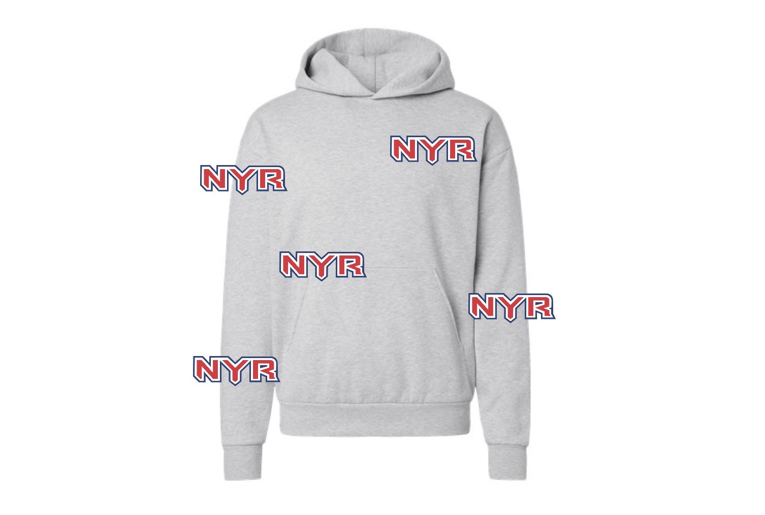 NYR Sweatshirt New York Rangers Hoodie Rangers Sweatshirt Rangers Sweatshirt NYR Hockey Hoodie Screenprint Embroidered NYR Sweatshirt Etsy