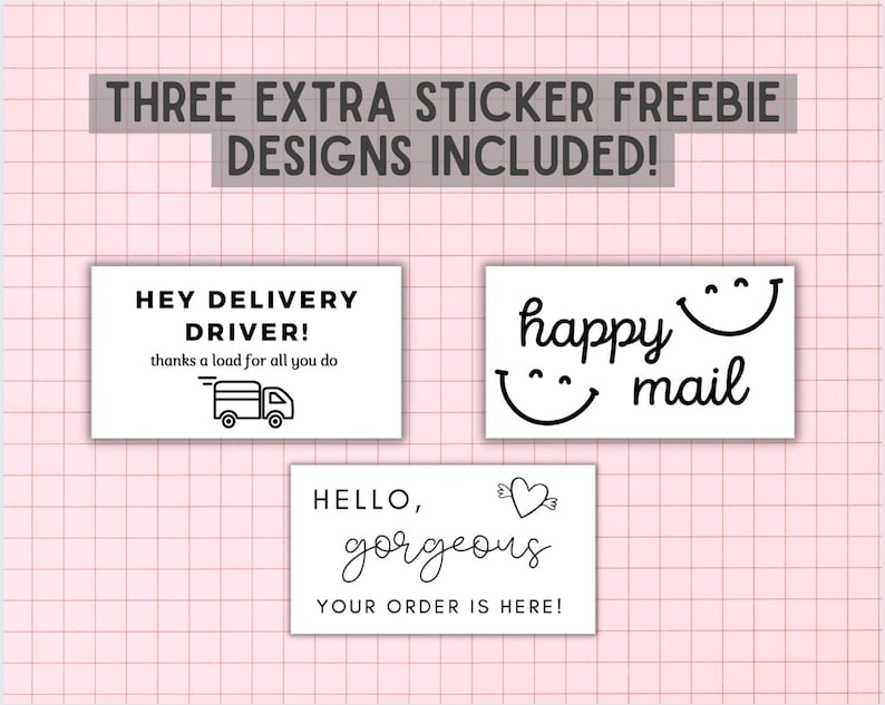 Rollo Printer Stickers, Thermal Printer Labels, Thermal Sticker Downloadable, Rollo Printer