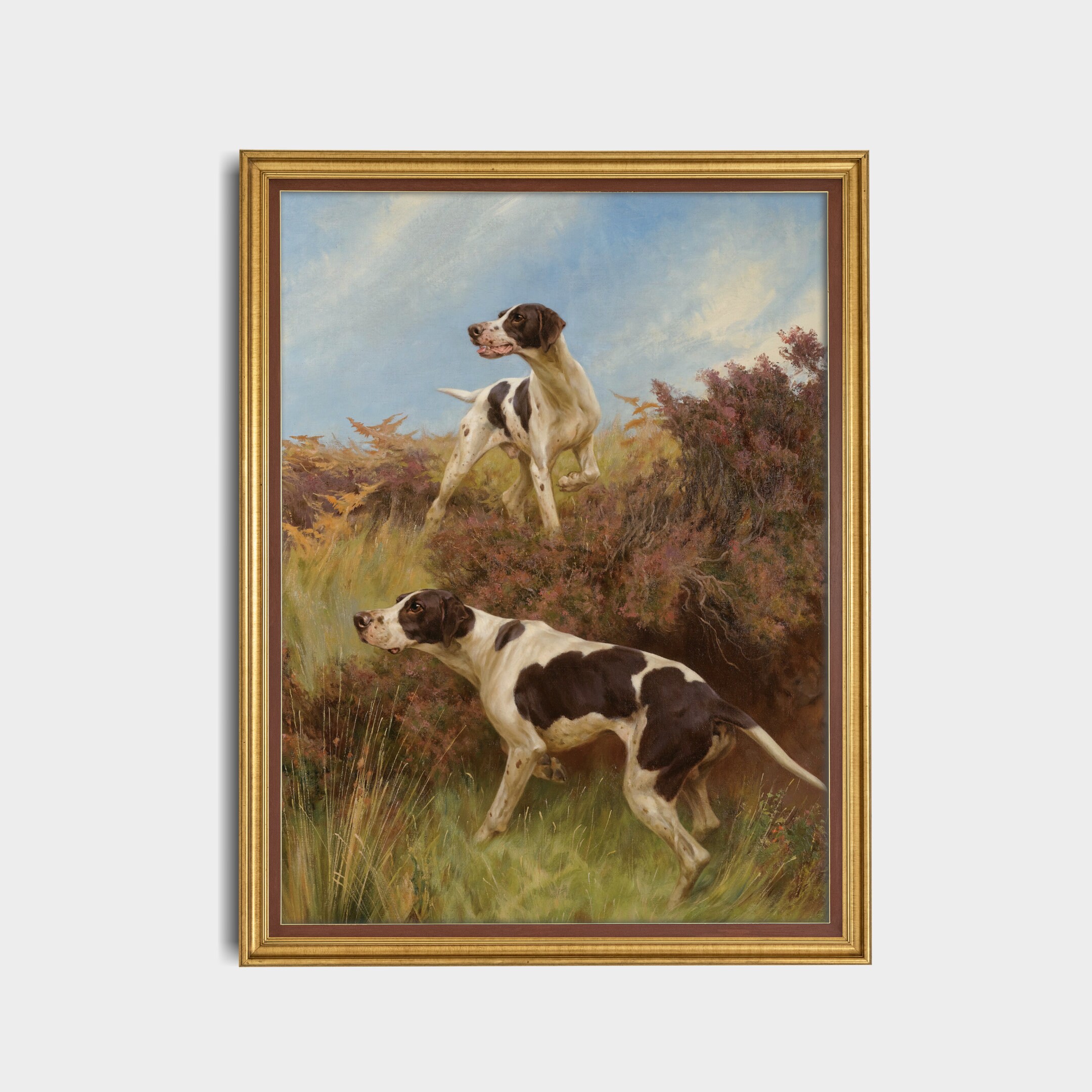 アンティークの犬の油彩画 ＊油絵 il_fullxfull.3998935961_fo6v.jpg